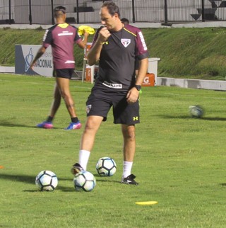 Rogério Ceni treino São Paulo Natal (Foto: Marcelo Prado)
