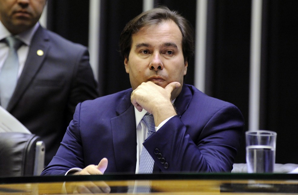 O presidente da CÃ¢mara, Rodrigo Maia (DEM-RJ) â€” Foto: Cleia Viana/CÃ¢mara dos Deputados