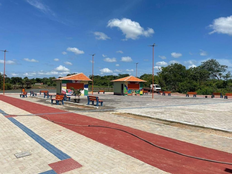 Balneário Açude das Piranhas em Campo Largo, Norte do Piauí — Foto: Divulgação/Prefeitura de Campo Largo