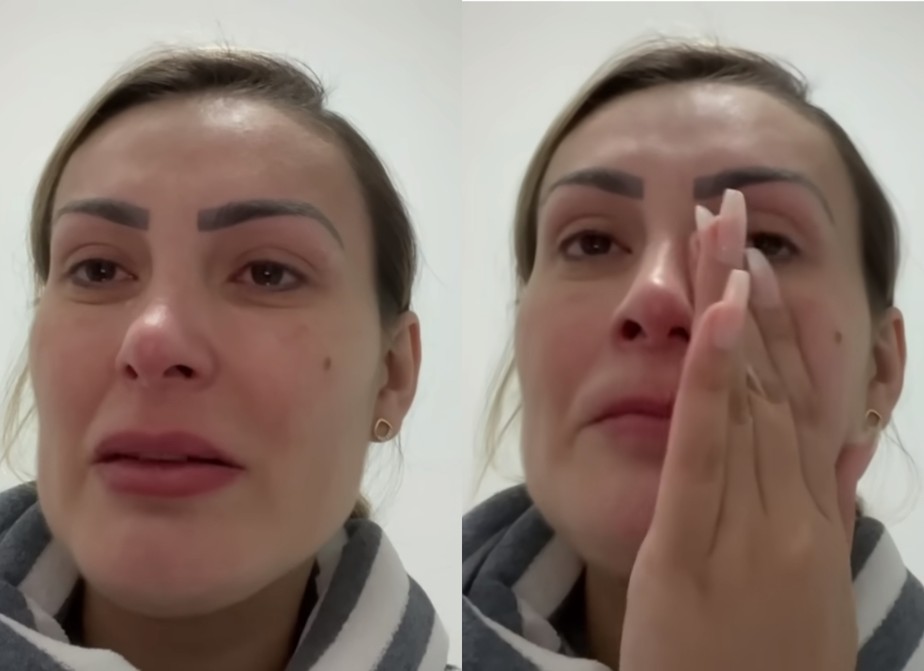 Andressa Urach chora em vídeo ao refletir sobre culpa