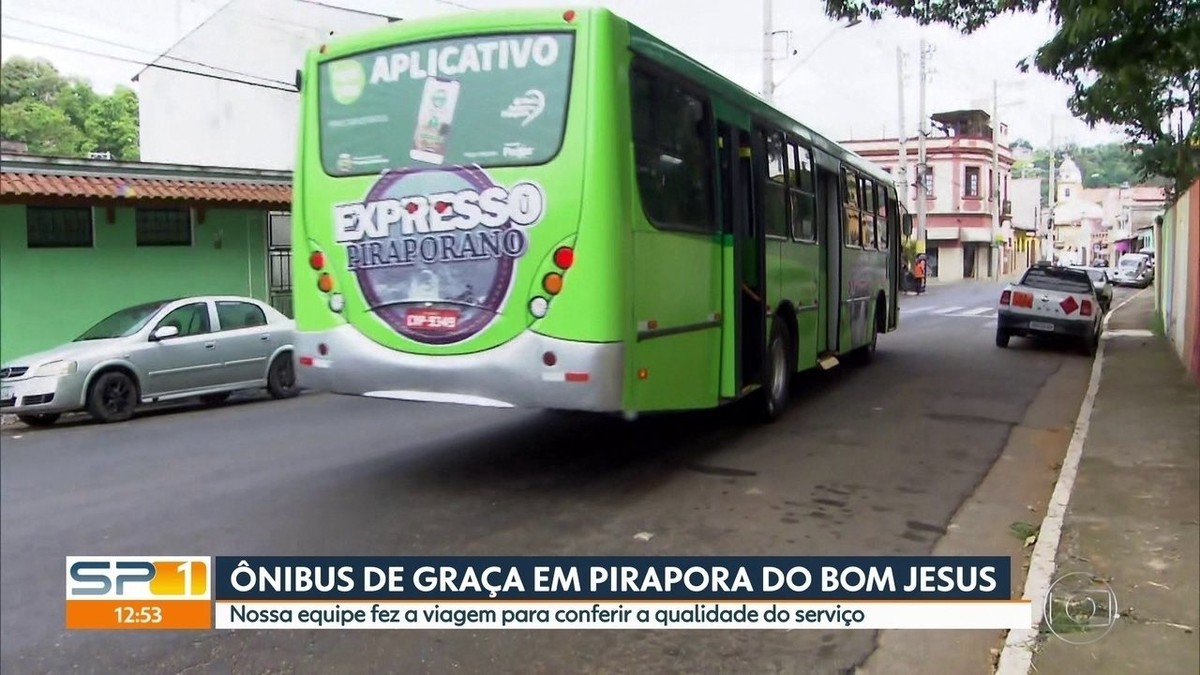 Pirapora do Bom Jesus inicia operação de ônibus com tarifa zero, na