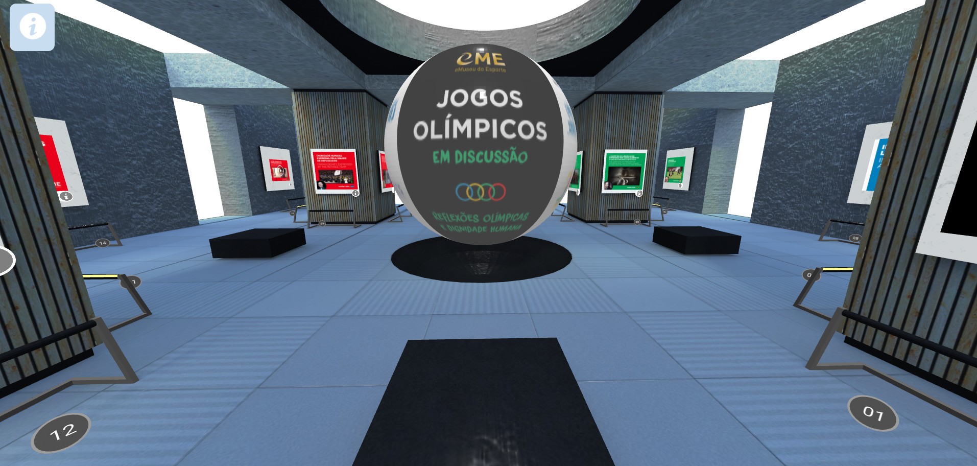 Exposição virtual estimula debate sobre pautas sociais nas Olimpíadas (Foto: Reprodução/eMuseu do Esporte)