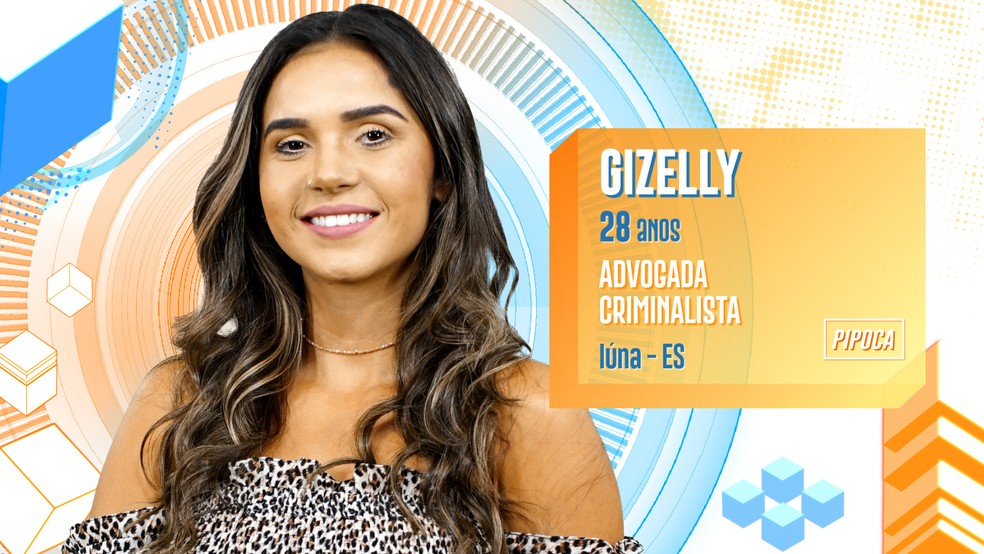 Gizelly é participante do BBB20 — Foto: Globo