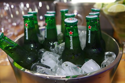 A Heineken refrescou a noite dos convidados 