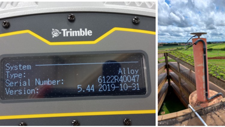 Estação geodésica do campus Monte Carmelo da UFU passa por modernização 