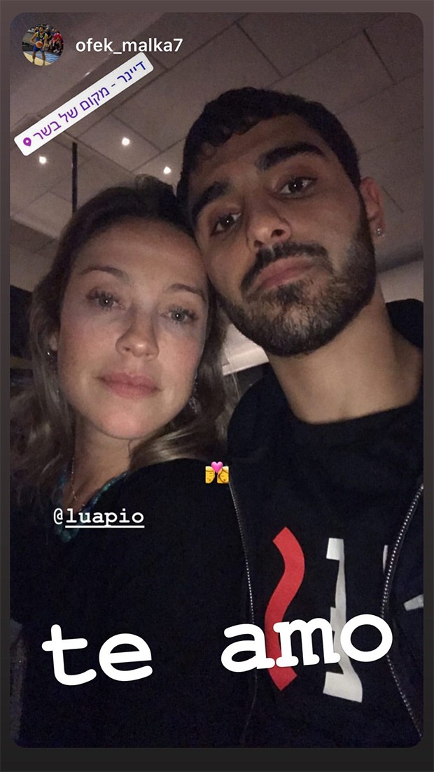Luana Piovani namora o jogador de basquete (Foto: Reprodução / Instagram)