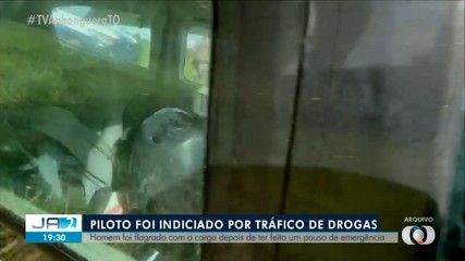 Homem flagrado com carga de droga depois de ter feito pouso forçado é indiciado