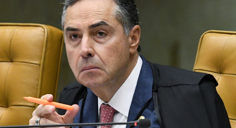 Ministro Luís Roberto Barroso: ação está liberada para a pauta de julgamentos, mas cabe à presidência do Supremo decidir quando será julgada — Foto: Carlos Moura/SCO/STF