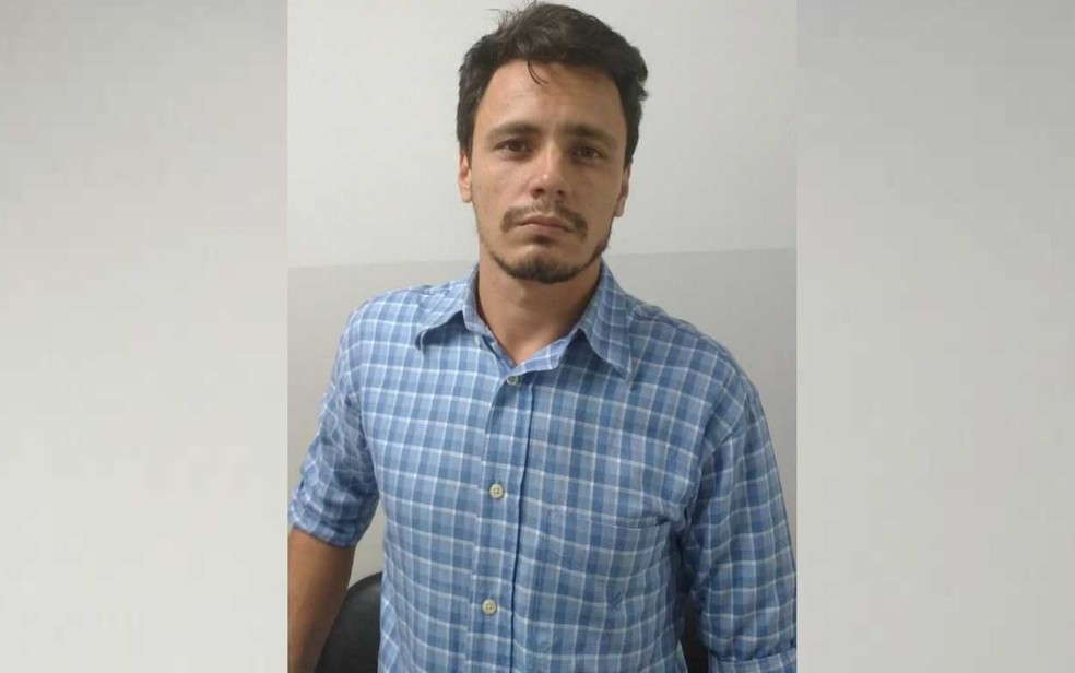 Rodrigo Bezerra de Souza é suspeito de furtos em Goiânia (Foto: Polícia Civil/ Divulgação)