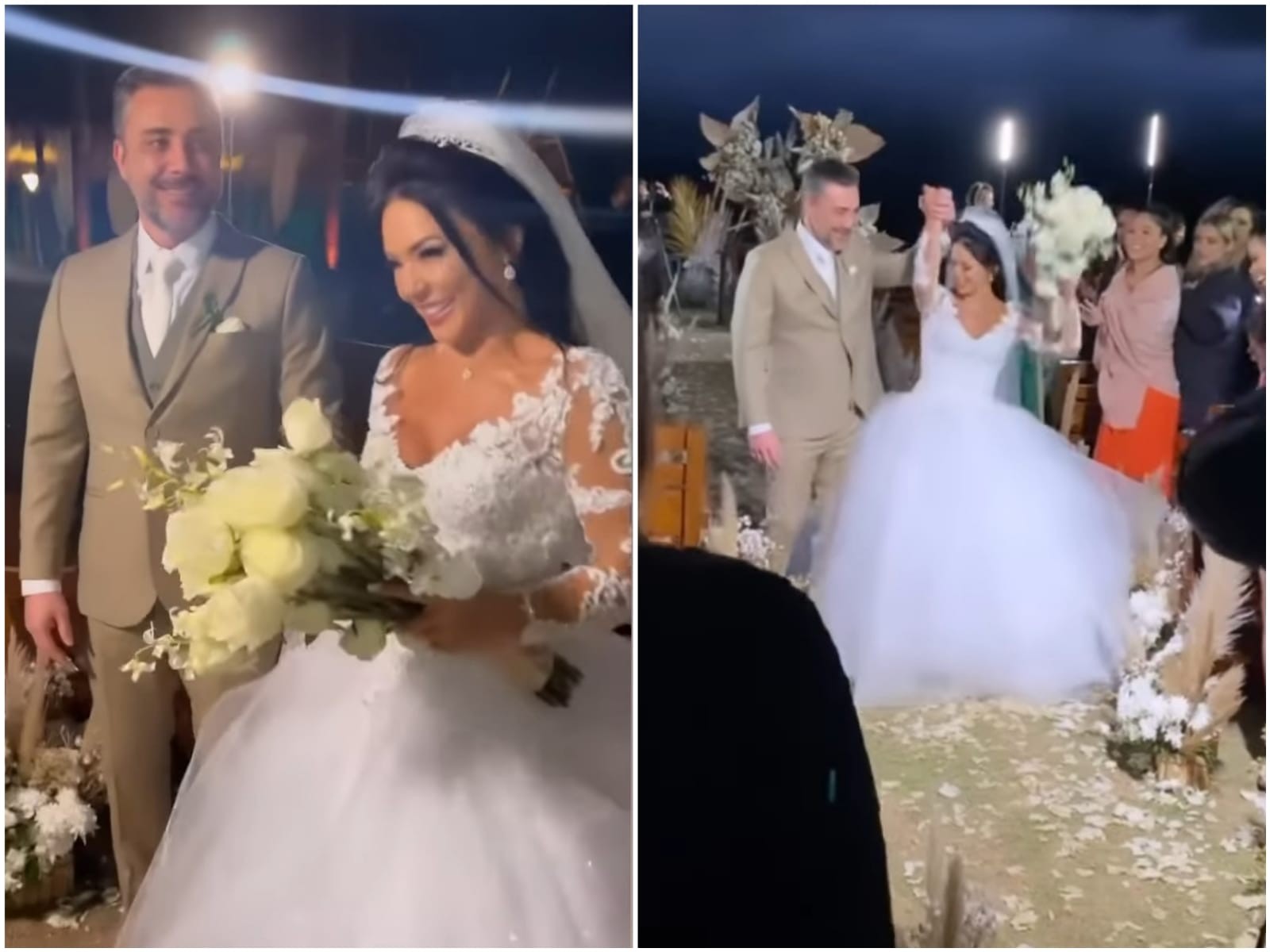 Rafinha Viscardi e Fábio Libório se casam em Mairiporã, no interior de São Paulo (Foto: Reprodução/Instagram)
