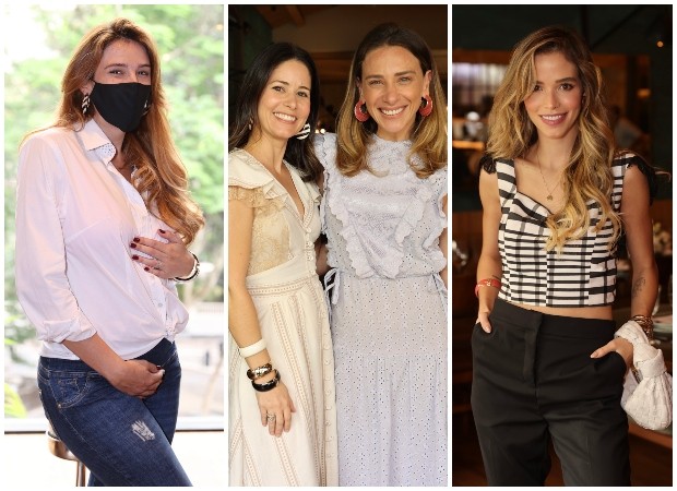 Rafa Brites, Nádia Gimenes e Lethicia Bronstein, Carol Dias (Foto: Manuela Scarpa/Brazil News)