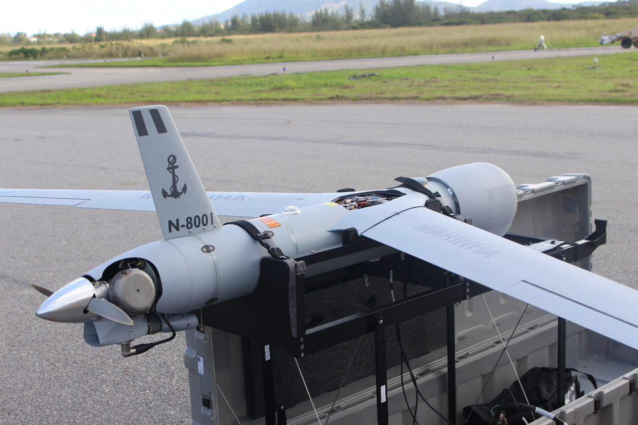 Marinha do Brasil realiza cerimônia de lançamento do 1º Esquadrão de Aeronaves Remotamente Pilotadas
