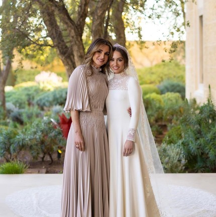 Rainha Rania e Iman — Foto: Instagram