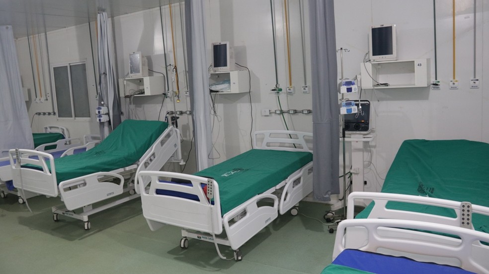 Novos leitos de UTI em Porto Velho — Foto: Divulgação/Sesau-RO