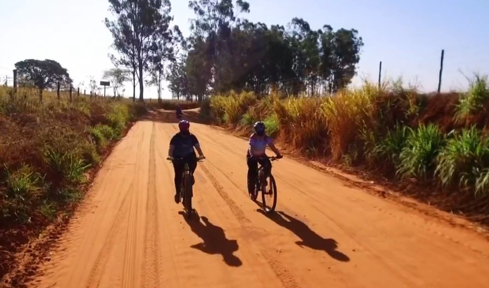 Aumenta a procura por bicicletas e ciclismo durante a quarentena em Ara&ccedil;atuba (SP) &mdash; Foto: Reprodu&ccedil;&atilde;o/TV TEM