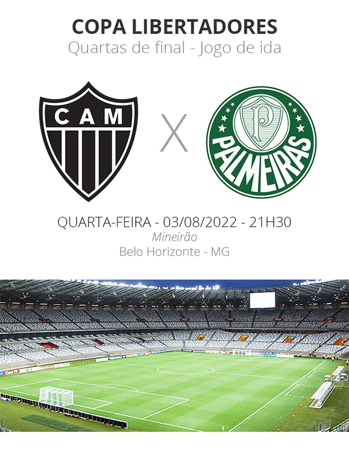 Qual foi o resultado do jogo do Palmeiras ontem na Libertadores?