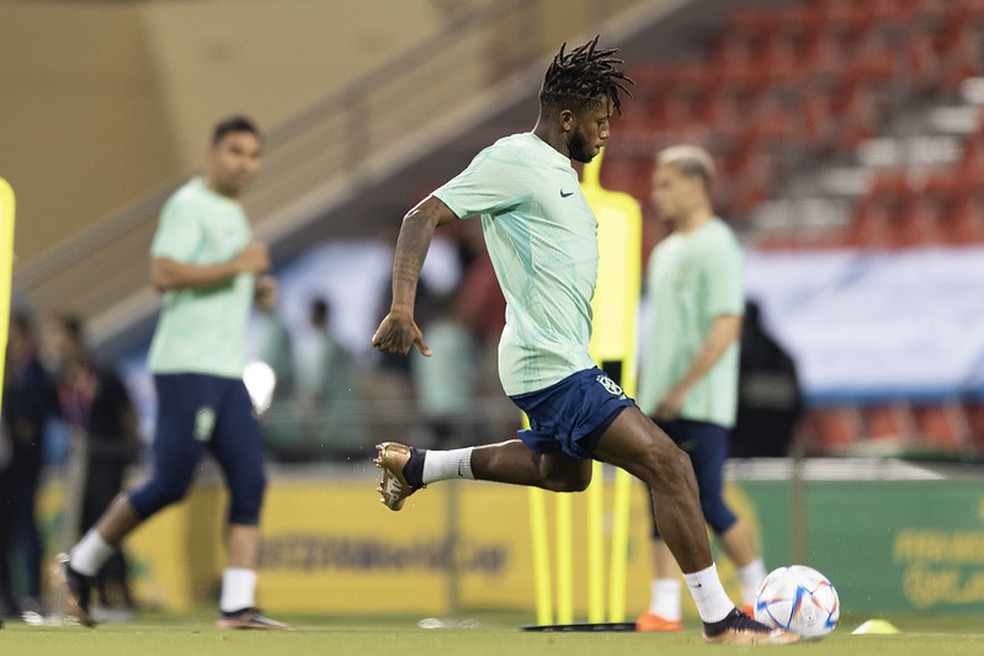 Fred foi titular em boa parte do ciclo de Copa — Foto: Lucas Figueiredo / CBF