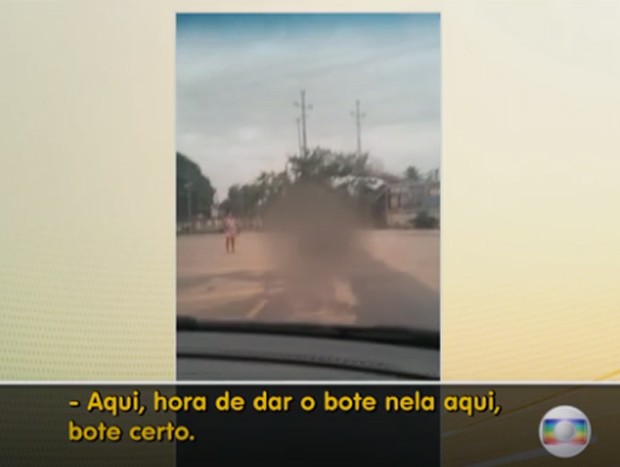 Ladrões planjearam local do 'bote' na vítima (Foto: Reprodução / Globo)