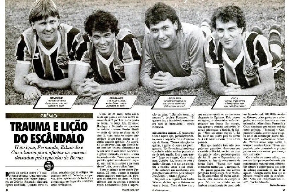 Temos que pagar, todos os envolvidos': h&aacute; 35 anos, Cuca reconhecia  participa&ccedil;&atilde;o em viol&ecirc;ncia sexual na Su&iacute;&ccedil;a | Esporte | extra