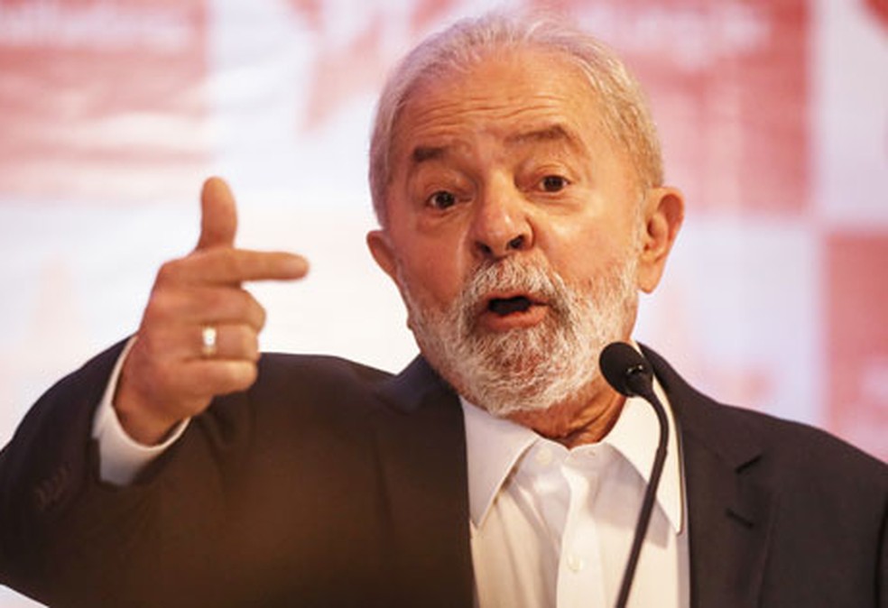 O ex-presidente Luiz Inácio Lula da Silva em imagem de 8 de outubro de 2021 — Foto: Gabriela Biló/Estadão Conteúdo