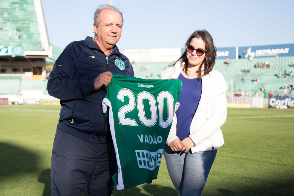 Vadão é o terceiro técnico que mais dirigiu o Guarani — Foto: Rafael Fernandes / GuaraniPress