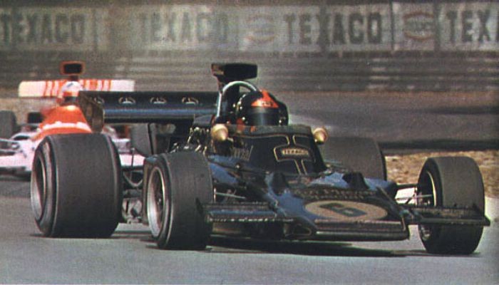 Emerson Fittipaldi Lotus 1972