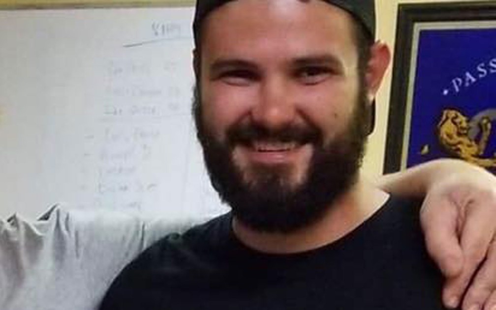 Telemachus Orfanos tinha sobrevivido ao ataque a tiros em Las Vegas, em 2017 — Foto: Reprodução/Facebook/Telemachus Orfanos