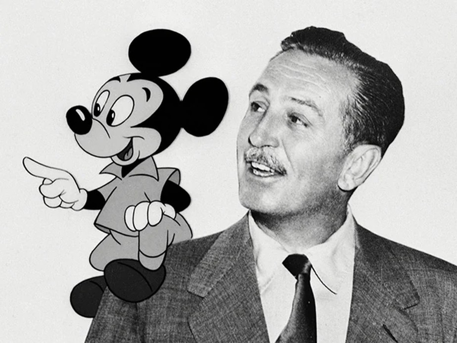 Mickey e Walt Disney