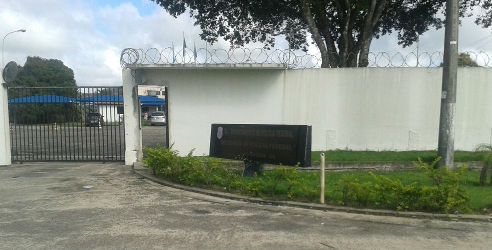 Sede da Polícia Federal em São Mateus — Foto: Serli Santos/TV Gazeta