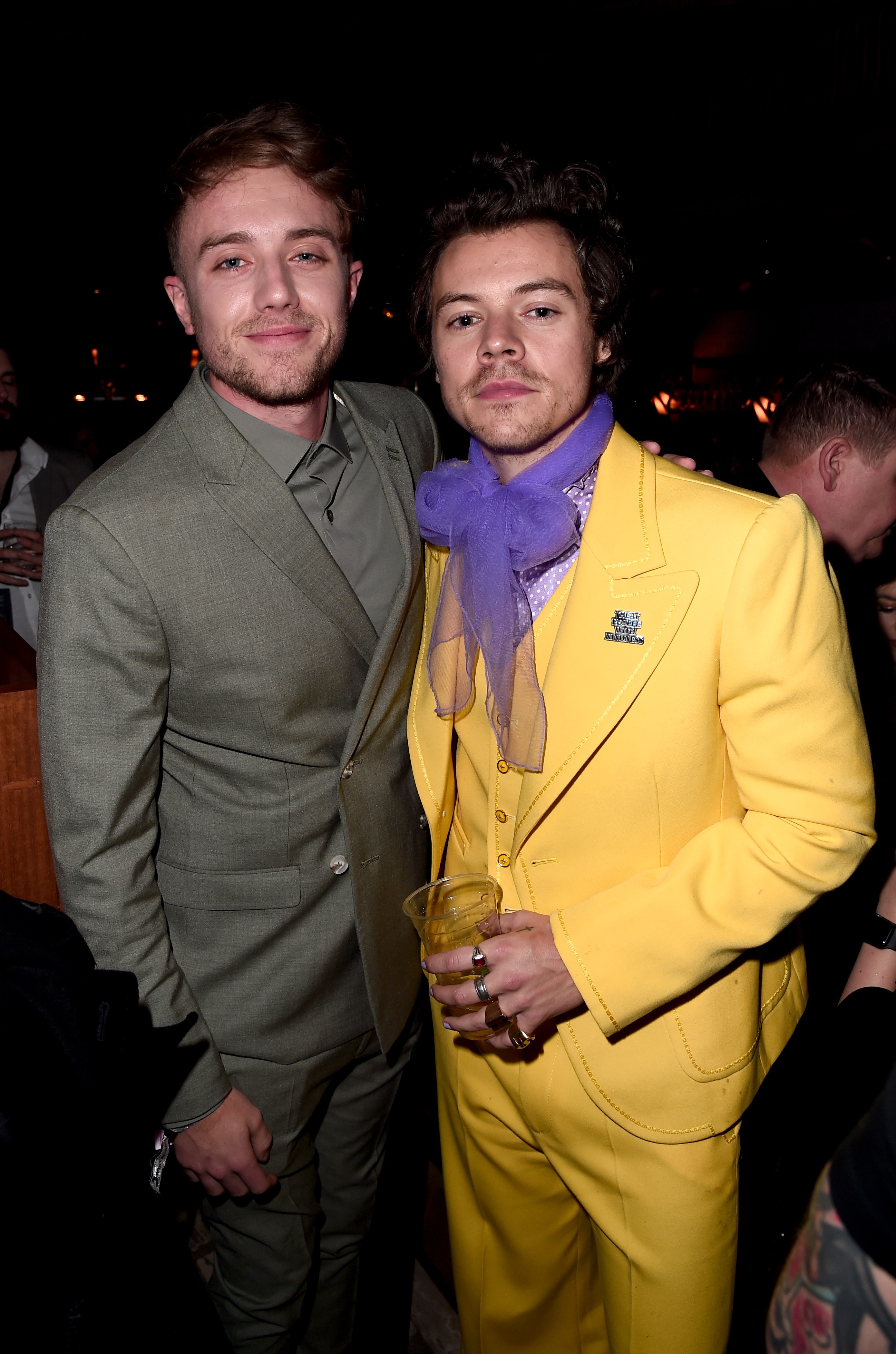 Harry Styles no after party do Brit Awards (Foto: Getty Images)