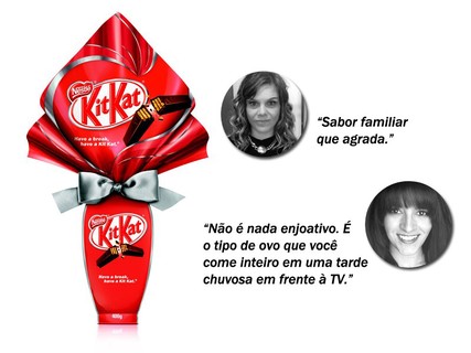 KitKat Nestlé, R$ 46.90 (400g). Os pedacinhos do bombom na casca deram um toque crocante irresistível