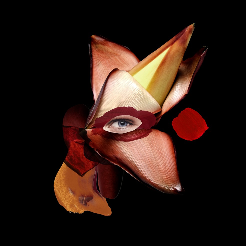 Capa do single 'Politizado', de Luiza Meiodavila — Foto: Arte de Karen Hofstetter