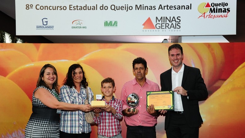 vencedor-concurso-queijo-minas (Foto: Divulgação/Emater-MG)