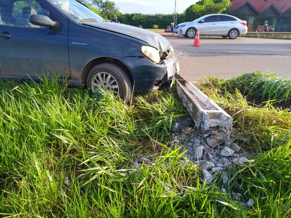 Acidente foi na BR-364 em Porto Velho — Foto: PRF/Divulgação