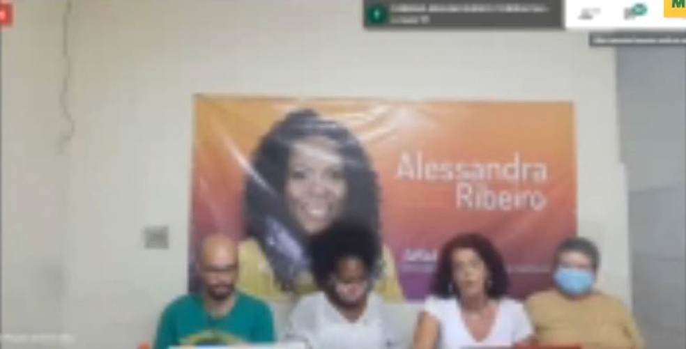 Alessandra Ribeiro, à esquerda, é candidata à Prefeitura de Campinas — Foto: Reprodução / Redes Sociais