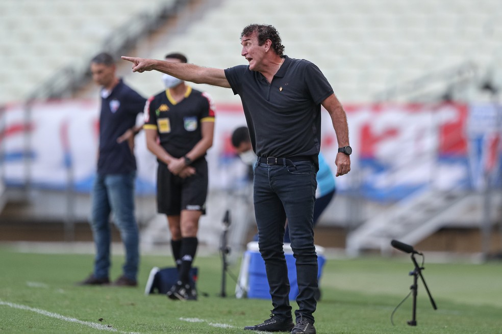 Cuca; Fortaleza x Atlético-MG — Foto: Pedro Souza / Atlético