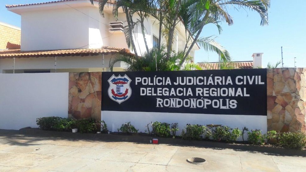 Delegacia Regional de Rondonópolis — Foto: Polícia Civil