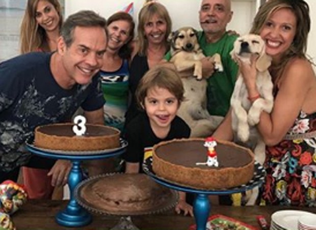 Em família, Luísa Mell comemora o aniversário do filho, Enzo (Foto: Reprodução/Instagram)