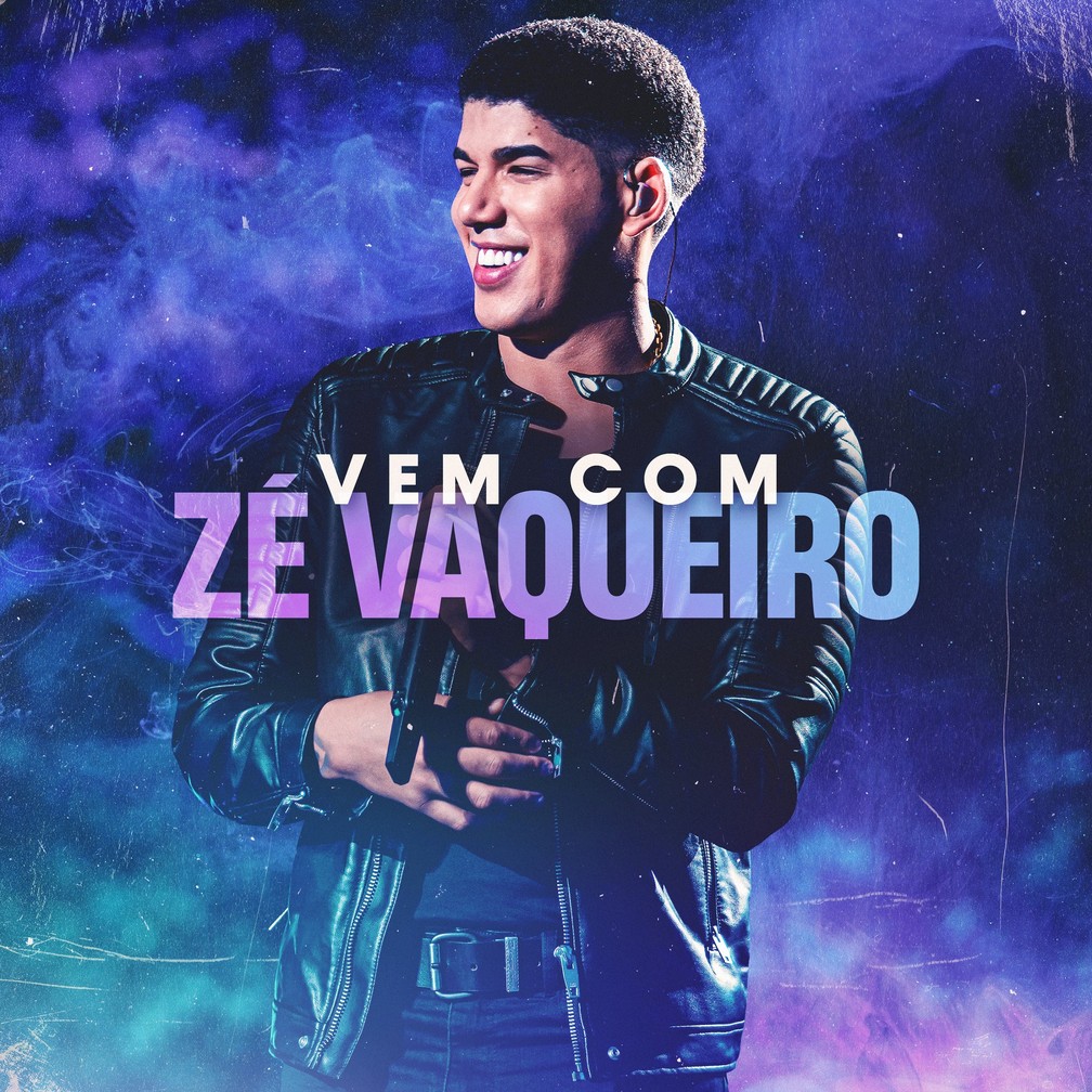 Capa do EP 'Vem com Zé Vaqueiro', do cantor Zé Vaqueiro — Foto: Divulgação