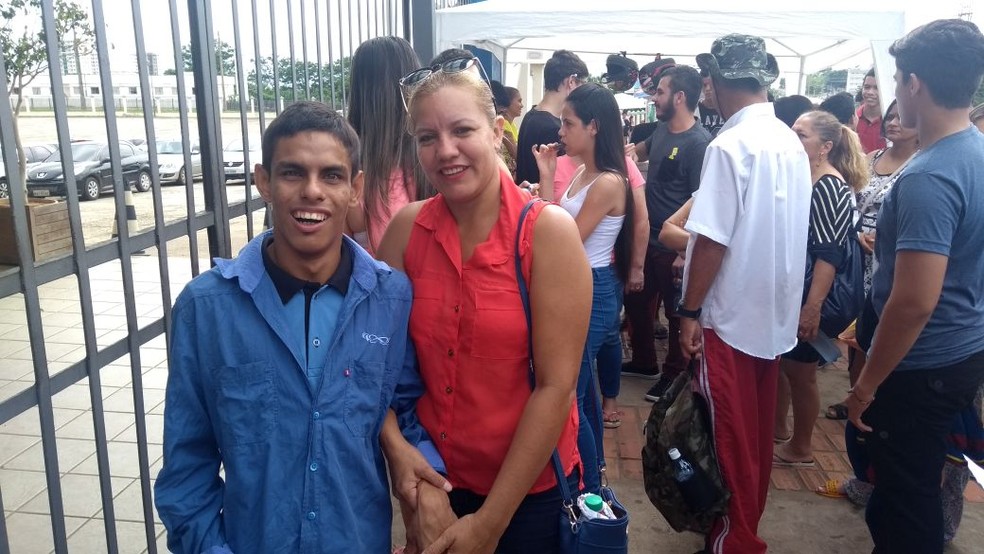 ENEM 2017 - DOMINGO (5) – RIO BRANCO (AC) – Antônio Carlos Pimel de Souza, de 20 anos, quer ser advogado  (Foto: Luan Cesar/G1)