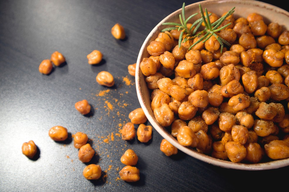 Grão de bico crocante — Foto: Shutterstock