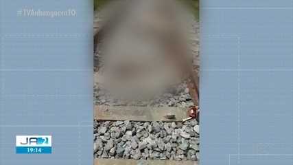 Parte de rebanho de gado é atropelado por locomotiva no interior do Tocantins