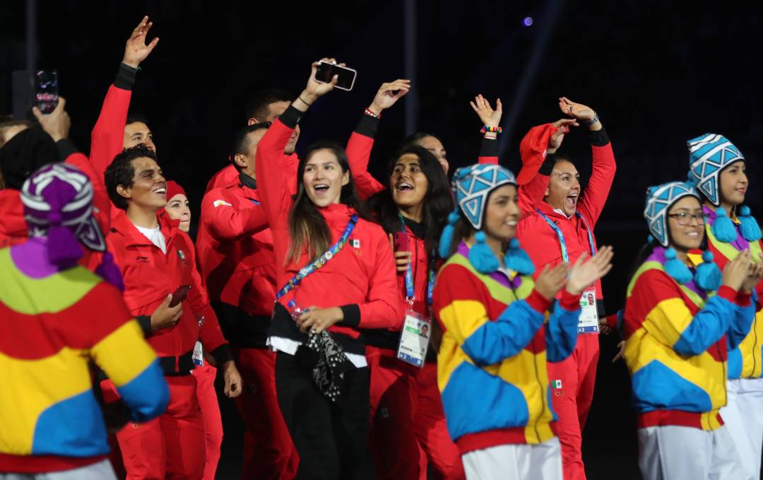 DelegaÃ§Ã£o do Peru na CerimÃ´nia de Encerramento