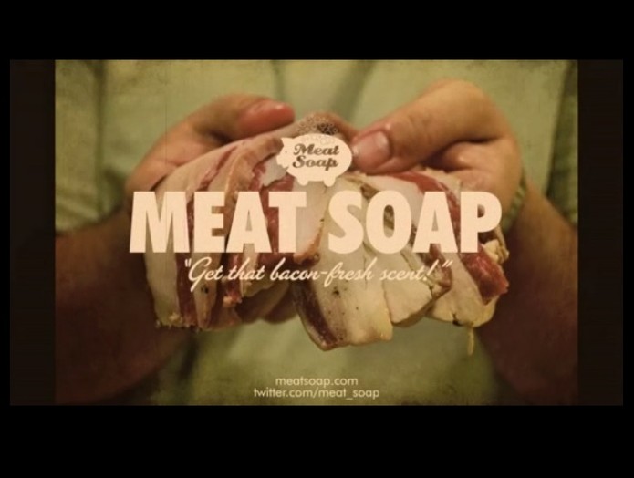 Meat Soap ? sabonete com cheiro de carne (Foto: Divulga??o/Kickstarter) 