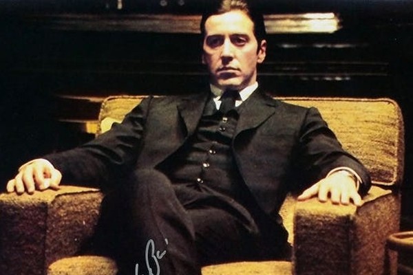 Al Pacino interpretou Michael Corleone nos filmes de O Poderoso Chefão (Foto: Divulgação)