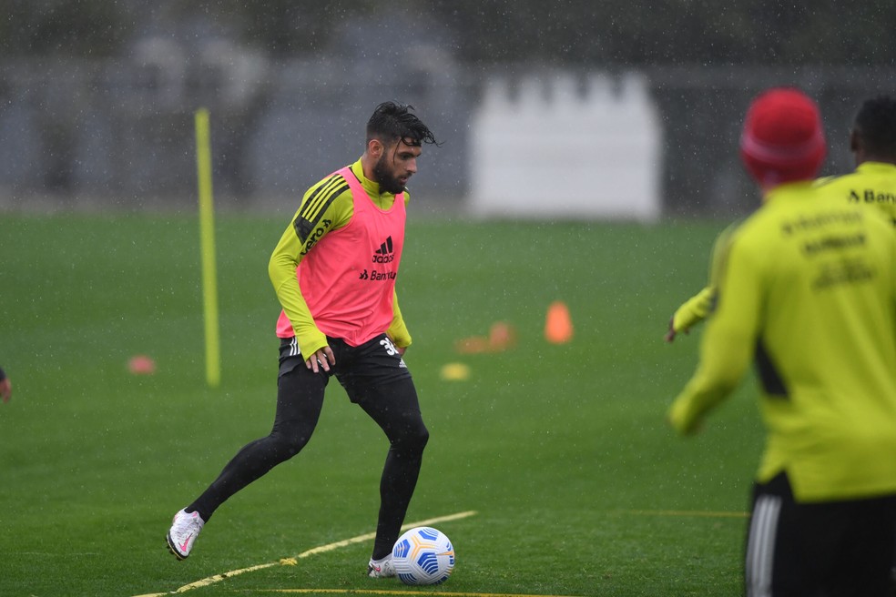 Yuri Alberto deve voltar ao time do Inter no Brasileirão — Foto: Ricardo Duarte/DVG/Inter