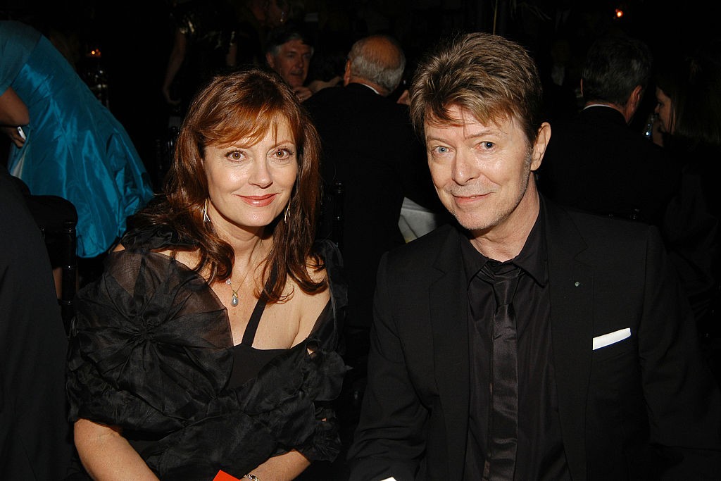 Susan Sarandon e David Bowie em 2006 (Foto: Getty Images)