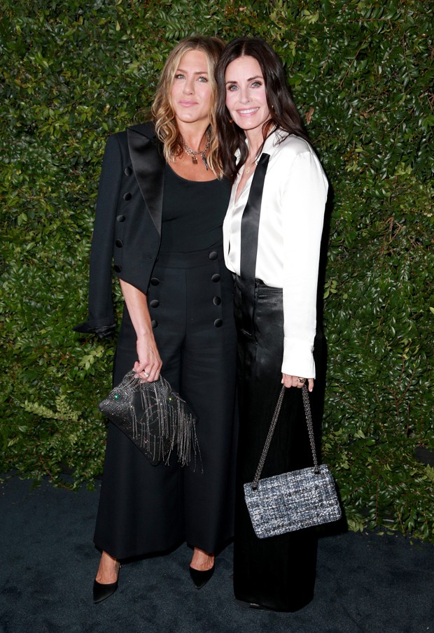 Jennifer Aniston e Courteney Cox (Foto: Getty Images)