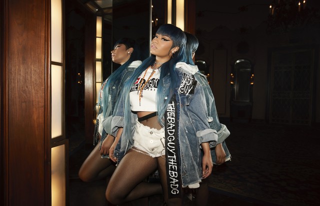 Nicki Minaj na campanha da coleção HAɄTE COUTURE (Foto: Divulgação)