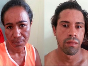 Josélia Gomes e Antônio Abílio foram presos em flagrante (Foto: Ascom/Polícia Civil)